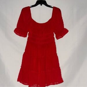 Altar’d State Red Mini Dress Small EUC | Party, Date Night, Summer Dress